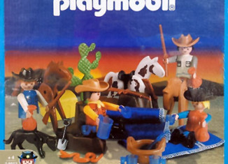 Playmobil - 1-9513-ant - Campamento de vaqueros
