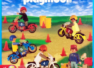 Playmobil - 1-9523-ant - motorcycle race