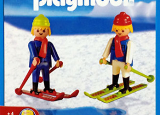 Playmobil - 1-3505-ant - 2 skiers
