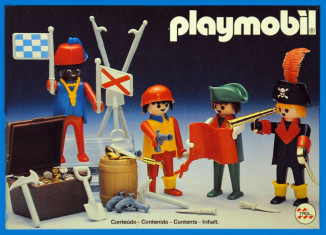 Playmobil - 23.80.0-trol - 4 pirates