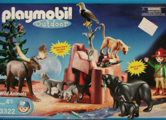 Playmobil - 3322-usa - North American Wildlife