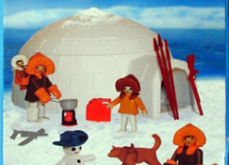 Playmobil - 1-3565-ant - Eskimo family with igloo