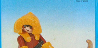 Playmobil - 3910-lyr - Eskimo mit Hund