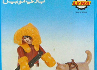 Playmobil - 3910-lyr - polar hunter with dog