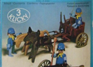 Playmobil - 3244-lyr - US Artillery Cart