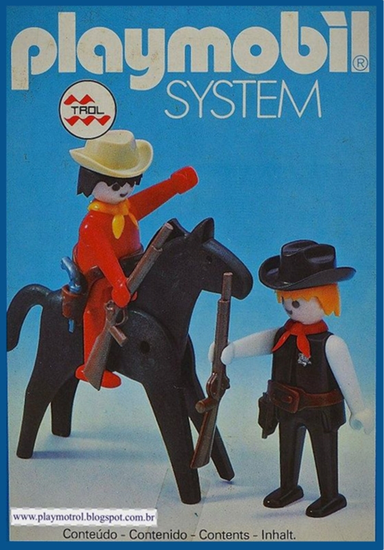 Playmobil 23.58.1-trol - Sheriff and Cowboy - Box