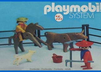Playmobil - 23.73.2-trol - Cowboy with horse and mexican