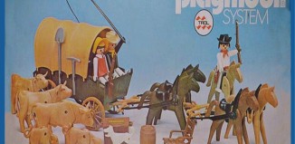 Playmobil - 23.75.2-trol - Colons & chariot couvert