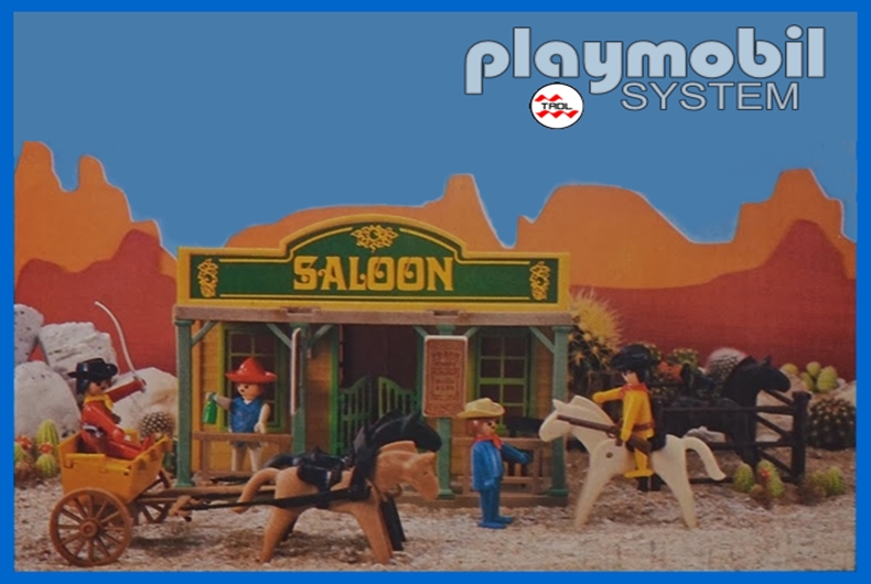 Playmobil 23.75.5-trol - Saloon - Box