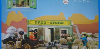 Playmobil - 23.75.7-trol - Drug store & chariot