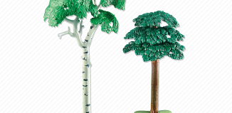 Playmobil - 6472 - 2 Deciduous Trees
