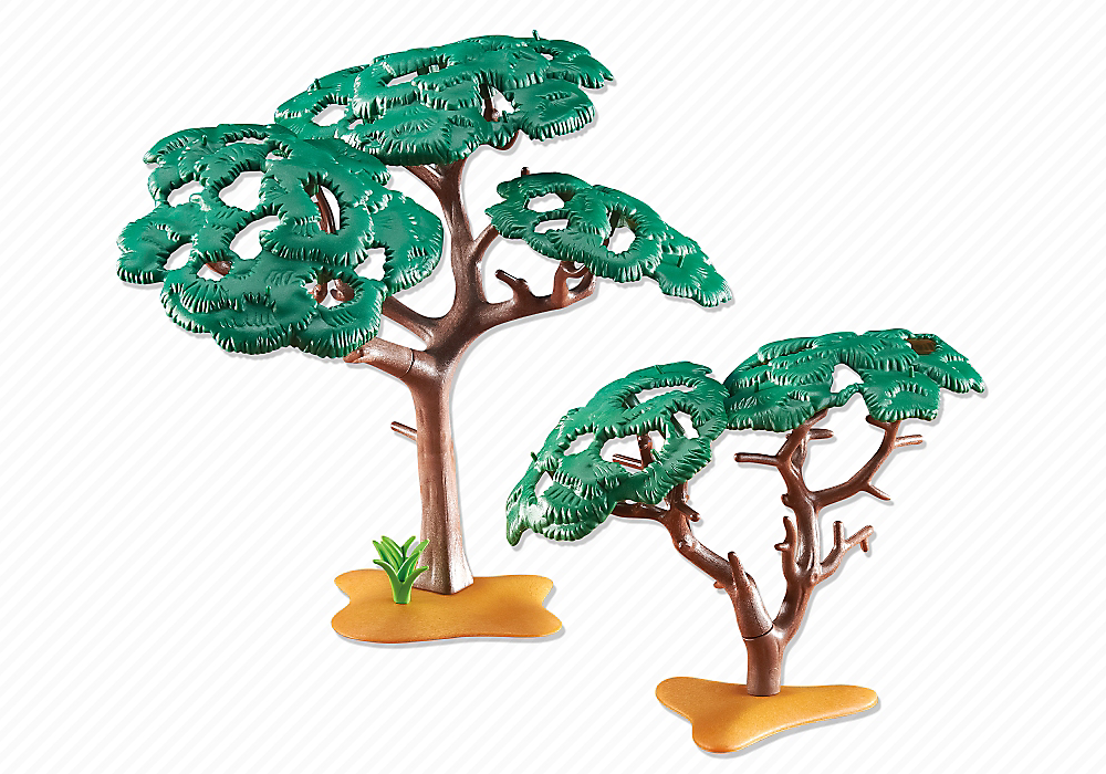 New Playmobil Add-on 6475 Two African Trees 