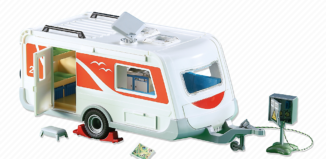 Playmobil - 6513 - Holidays' caravan