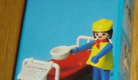 Playmobil - 1742/1-pla - Woman and Hospital Bed