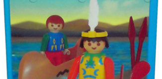 Playmobil - 1-9607v2 - Indian with Canoe