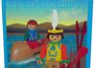 Playmobil - 1-9607v2 - Indian with Canoe