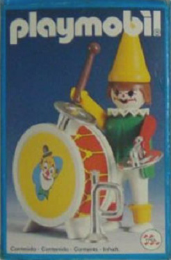 Playmobil 23.77.6-trol - Circus Clown with Drum - Boîte