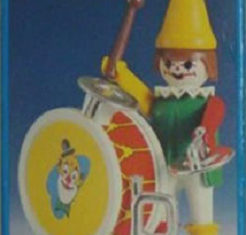 lava Husarbejde Forinden Playmobil Set: 23.77.6-trol - Circus Clown with Drum - Klickypedia