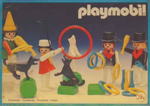 Playmobil 23.79.9-trol - 4 circus figures - Box