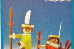Playmobil - 2L05-lyr - Indians with Canoe