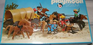 Playmobil - 3154 - Cowboys mit Planwagen