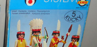 Playmobil - 3251v2-lyr - Indian Family with Canoe