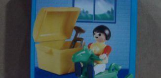 Playmobil - 3319-ant - Enfant avec le cheval de choc