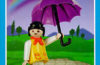 Playmobil - 3322v3-ant - Dame avec parapluie & chien