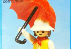 Playmobil - 3322v1-ant - Woman with Umbrella