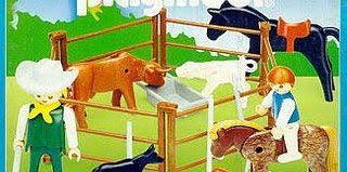 Playmobil - 3335s2v1-ant - Farmers and Animal Pen