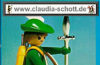 Playmobil - 3337-ant - Green Archer