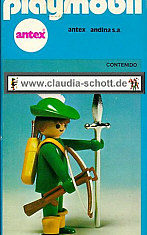 Playmobil - 3337-ant - Green Archer