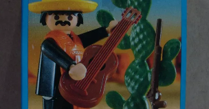 Playmobil - 3384-ant - Mexicano con guitarra
