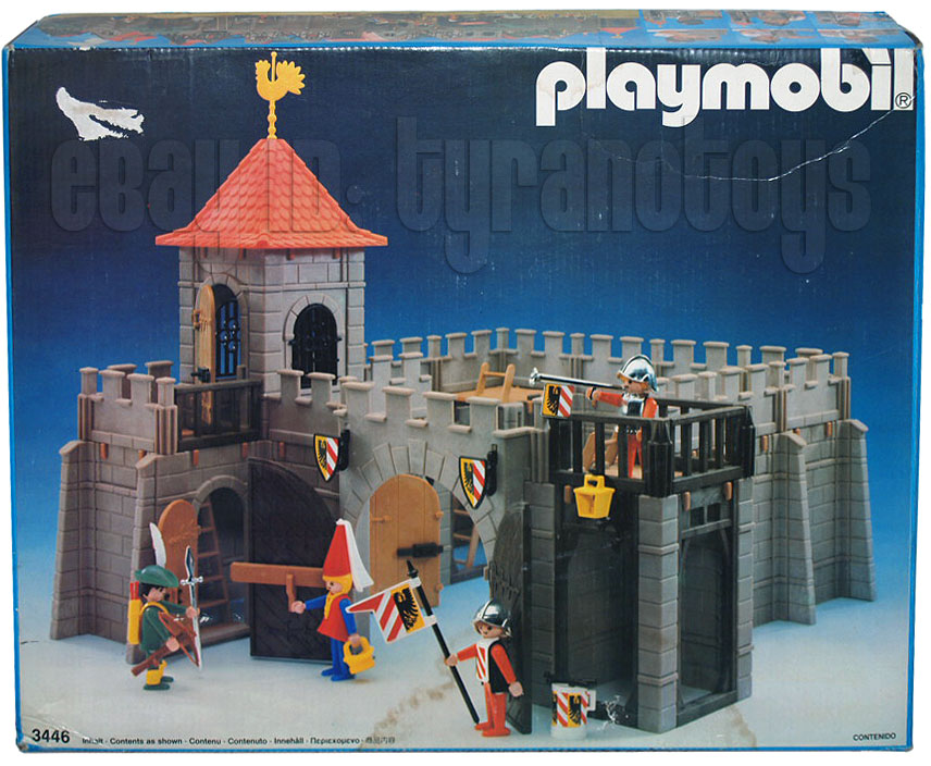 Wall Klicky Knights Castle 3450 3446 3667 Gate Large Brown Leaf Playmobil 