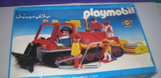 Playmobil - 3469-lyr - Quitanieves con esquiadores
