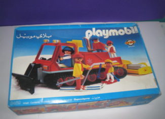 Playmobil - 3469-lyr - Quitanieves con esquiadores