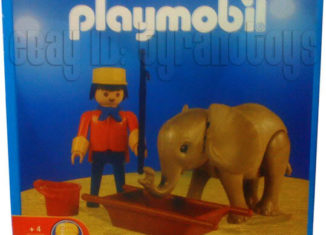 Playmobil - 1-3519-ant - Baby Elephant and Handler
