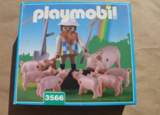 Playmobil - 3566-ant - Farmer Feeding Pigs