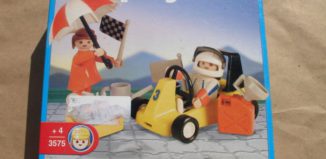 Playmobil - 3575v2-ant - Go Kart and Woman