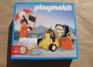 Playmobil - 3575v2-ant - Go Kart and Woman
