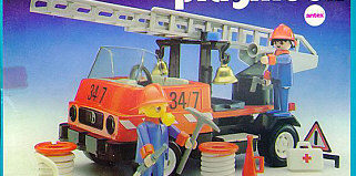 Playmobil - 3936v1-ant - Leiterwagen