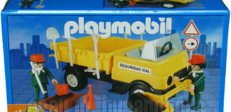 Playmobil - 3937v2-ant - Camion de chantier & ouvriers