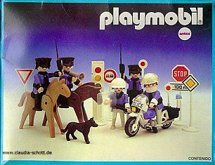 Playmobil - 3938-ant - Police Set