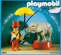 Playmobil 3964-ant - Baby Elephant and Handler - Box