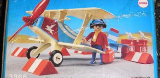 Playmobil - 3966-ant - Blue & red biplane