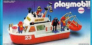 Playmobil - 3999-ant - Vedette des pompiers