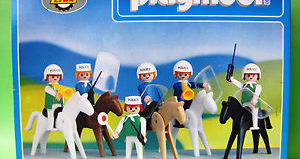 Playmobil - 5001-lyr - Polizei-Set mit berittenen Polizisten