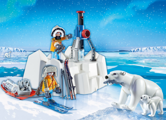 Playmobil - 9056 - Explorateurs avec ours polaires