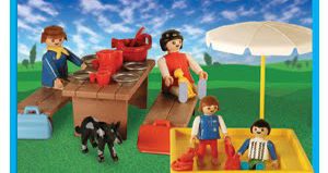 Playmobil - 9510-ant - Picnic With Sandpit
