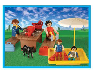 Playmobil - 9510-ant - Picnic With Sandpit